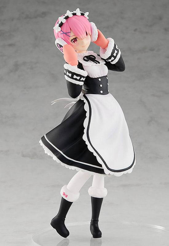 Re:Zero Starting Life in Another World PVC Statue Pop Up Parade Ram: Ice Season Ver. 17cm - Scale Statue - Good Smile Company - Hobby Figures UK