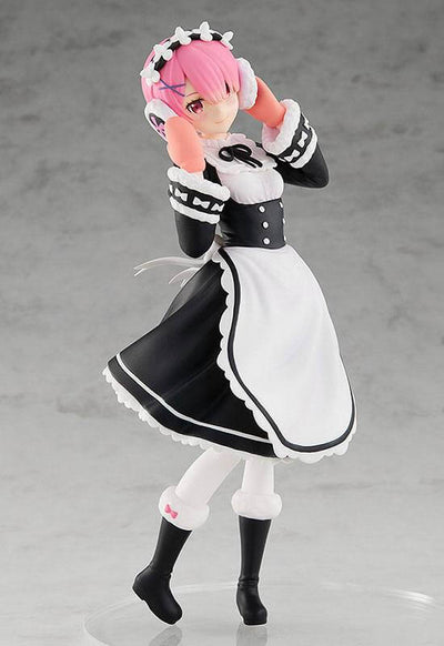 Re:Zero Starting Life in Another World PVC Statue Pop Up Parade Ram: Ice Season Ver. 17cm - Scale Statue - Good Smile Company - Hobby Figures UK