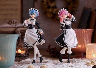 Re:Zero Starting Life in Another World PVC Statue Pop Up Parade Ram: Ice Season Ver. 17cm - Scale Statue - Good Smile Company - Hobby Figures UK