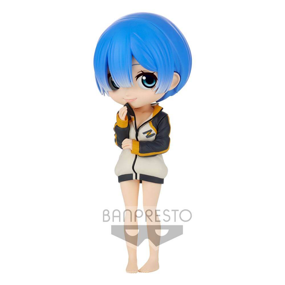 Re:Zero Starting Life in Another World Q Posket Mini Figure Rem Vol. 2 Ver. A 14cm