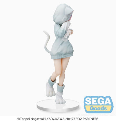 Re:Zero Starting Life in Another World SPM PVC Statue Ram The Great Spirit Puck 21cm - Scale Statue - Sega - Hobby Figures UK