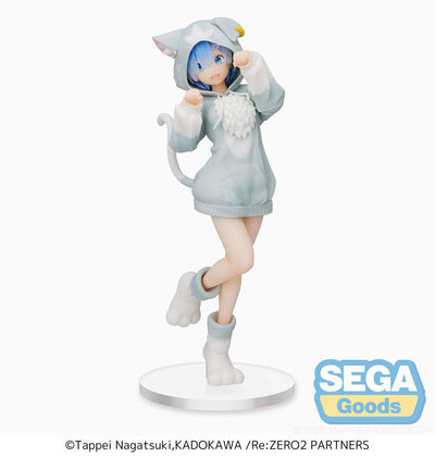 Re:Zero Starting Life in Another World SPM PVC Statue Rem The Great Spirit Pack 22cm - Scale Statue - Sega - Hobby Figures UK