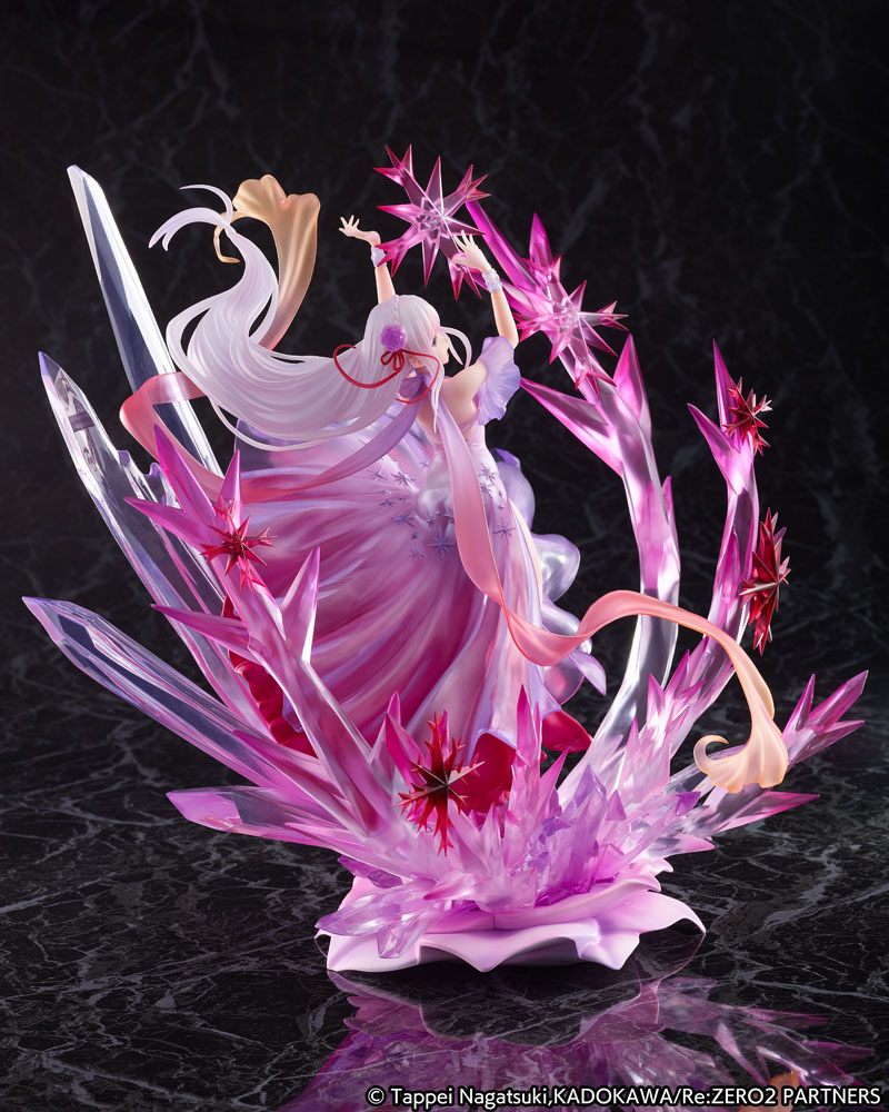 Re:Zero Starting Life in Another World Statue 1/7 Emilia Crystal Dress Ver. 35cm - Scale Statue - Estream - Hobby Figures UK