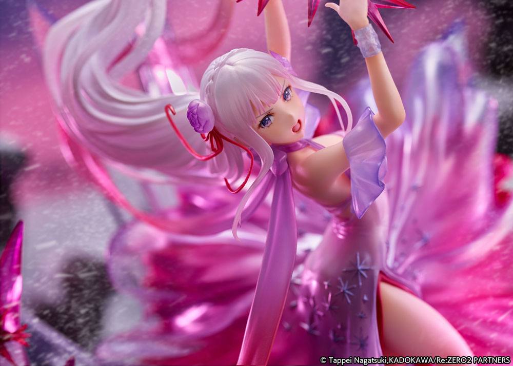 Re:Zero Starting Life in Another World Statue 1/7 Emilia Crystal Dress Ver. 35cm - Scale Statue - Estream - Hobby Figures UK