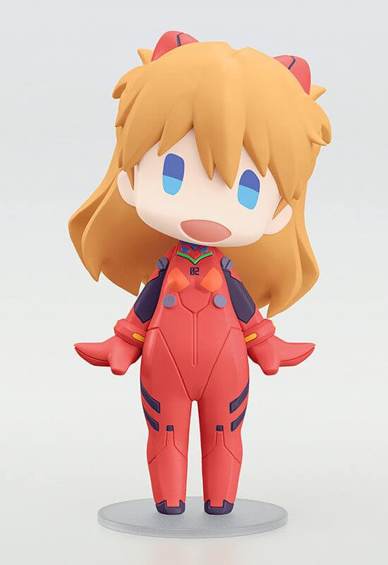 Rebuild of Evangelion HELLO! GOOD SMILE Action Figure Asuka Shikinami Langley 10cm - Mini Figures - Good Smile Company - Hobby Figures UK