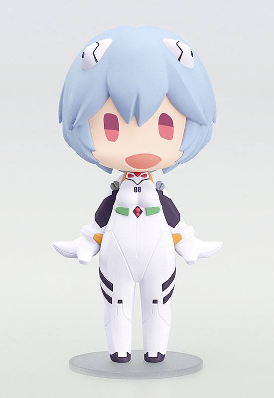 Rebuild of Evangelion HELLO! GOOD SMILE Action Figure Rei Ayanami 10cm - Mini Figures - Good Smile Company - Hobby Figures UK
