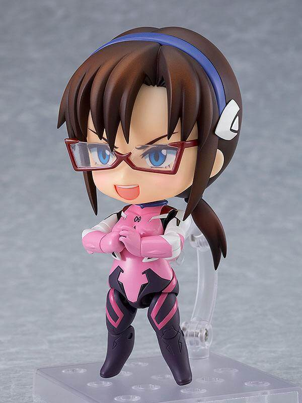 Rebuild of Evangelion Nendoroid Action Figure Mari Makinami Illustrious Plugsuit Ver. 10cm - Mini Figures - Good Smile Company - Hobby Figures UK
