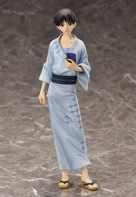 Rebuild of Evangelion PVC Statue 1/8 Shinji Ikari: Yukata Ver. 22cm - Scale Statue - FREEing - Hobby Figures UK