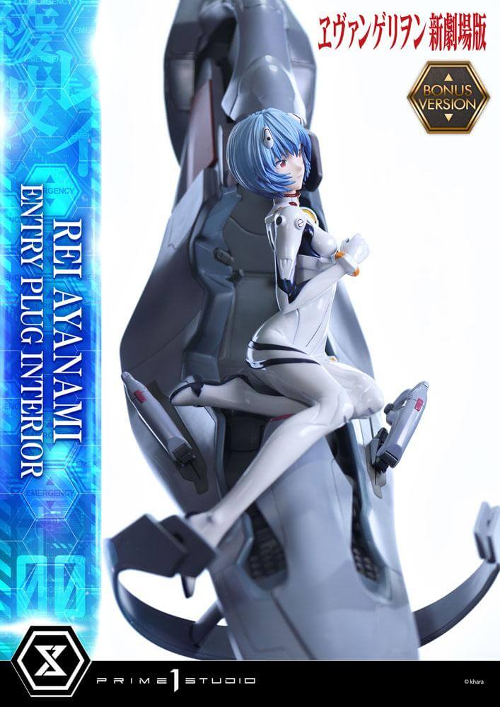 Rebuild of Evangelion Statue 1/4 Rei Ayanami Bonus Version 66cm - Scale Statue - Prime 1 Studio - Hobby Figures UK