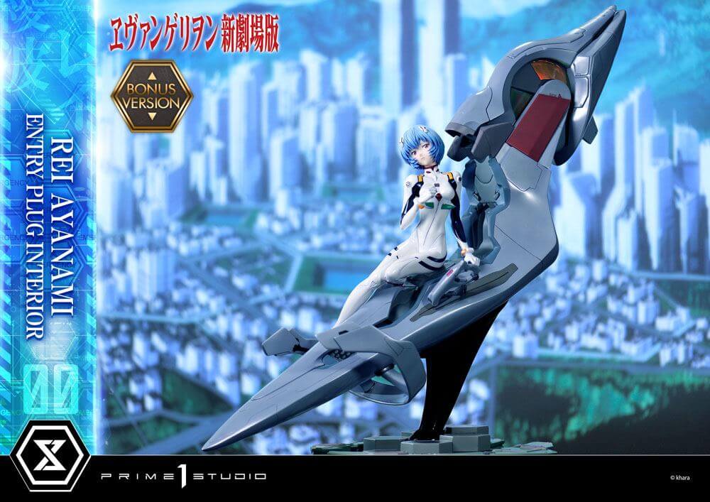 Rebuild of Evangelion Statue 1/4 Rei Ayanami Bonus Version 66cm - Scale Statue - Prime 1 Studio - Hobby Figures UK