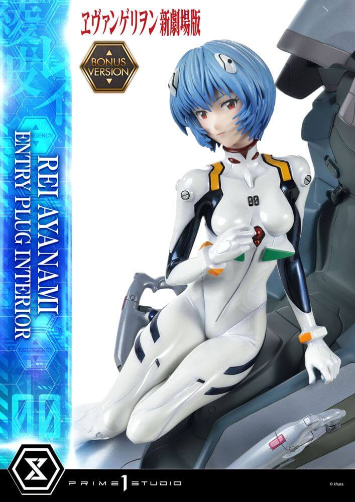 Rebuild of Evangelion Statue 1/4 Rei Ayanami Bonus Version 66cm - Scale Statue - Prime 1 Studio - Hobby Figures UK