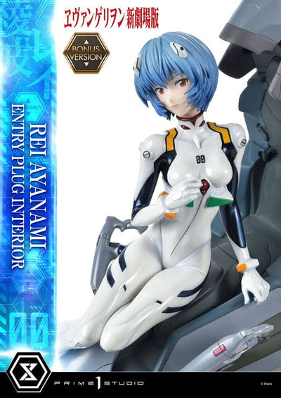 Rebuild of Evangelion Statue 1/4 Rei Ayanami Bonus Version 66cm - Scale Statue - Prime 1 Studio - Hobby Figures UK