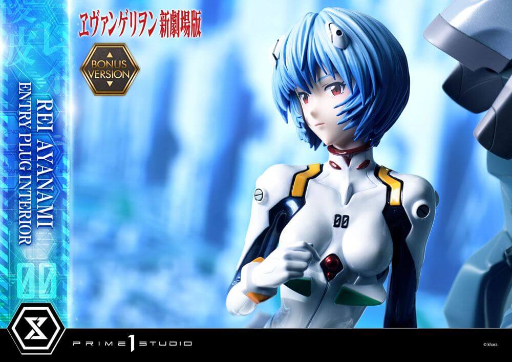 Rebuild of Evangelion Statue 1/4 Rei Ayanami Bonus Version 66cm - Scale Statue - Prime 1 Studio - Hobby Figures UK