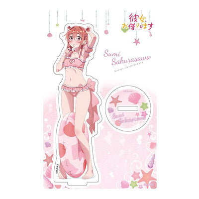 Rent-A-Girlfriend Swimsuit and Girlfriend Acrylic Figure Sumi Sakurasawa 14cm - Mini Figures - Kadokawa - Hobby Figures UK