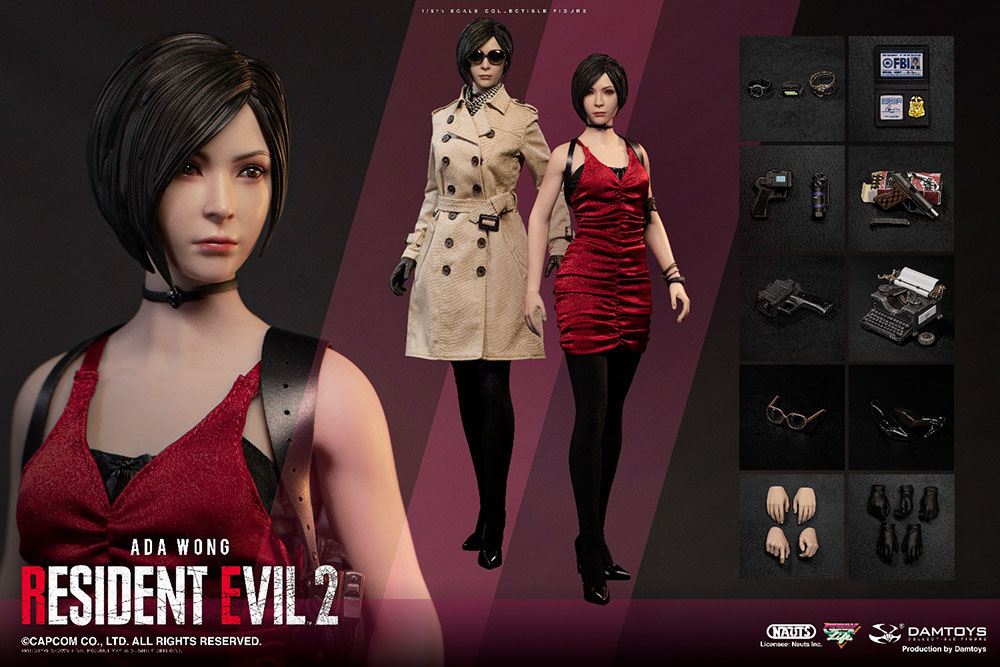 Resident Evil 2 Action Figure 1/6 Ada Wong 30cm - Action Figures - Damtoys - Hobby Figures UK