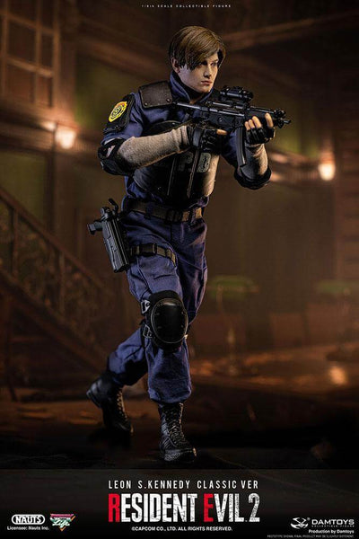 Resident Evil 2 Action Figure 1/6 Leon S. Kennedy (Classic Version) 30cm - Action Figures - Damtoys - Hobby Figures UK
