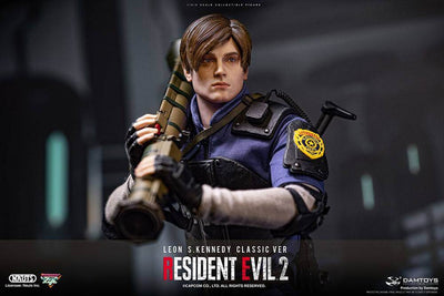 Resident Evil 2 Action Figure 1/6 Leon S. Kennedy (Classic Version) 30cm - Action Figures - Damtoys - Hobby Figures UK