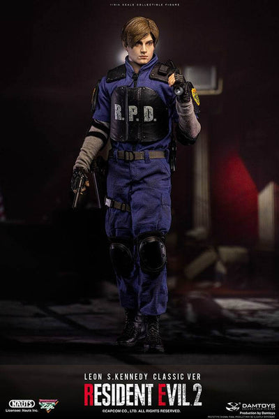 Resident Evil 2 Action Figure 1/6 Leon S. Kennedy (Classic Version) 30cm - Action Figures - Damtoys - Hobby Figures UK