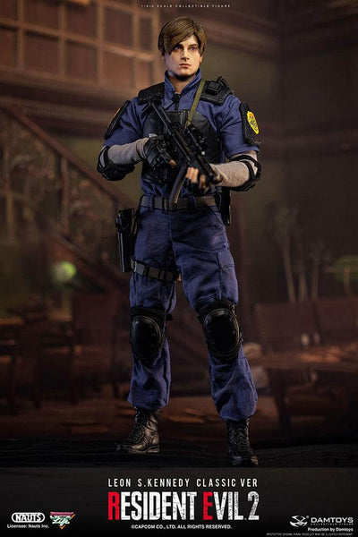 Resident Evil 2 Action Figure 1/6 Leon S. Kennedy (Classic Version) 30cm - Action Figures - Damtoys - Hobby Figures UK
