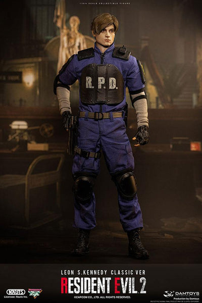 Resident Evil 2 Action Figure 1/6 Leon S. Kennedy (Classic Version) 30cm - Action Figures - Damtoys - Hobby Figures UK