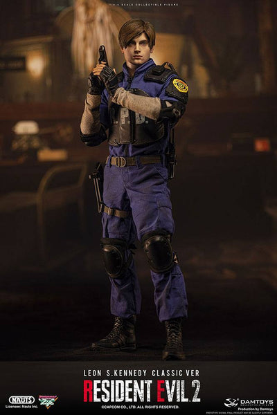 Resident Evil 2 Action Figure 1/6 Leon S. Kennedy (Classic Version) 30cm - Action Figures - Damtoys - Hobby Figures UK