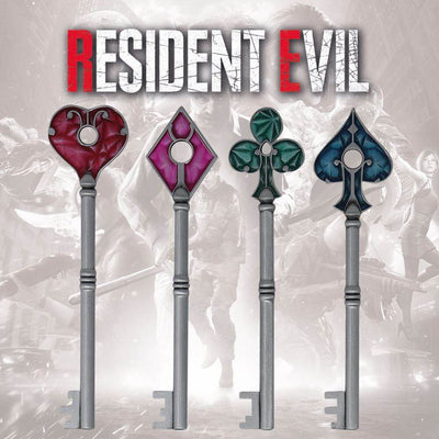 Resident Evil 2 Replica 1/1 R.P.D Key Collection - Scale Statue - FaNaTtik - Hobby Figures UK