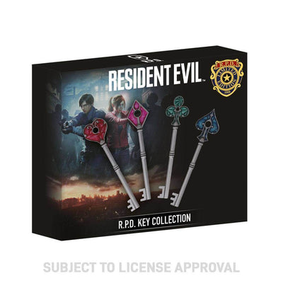 Resident Evil 2 Replica 1/1 R.P.D Key Collection - Scale Statue - FaNaTtik - Hobby Figures UK