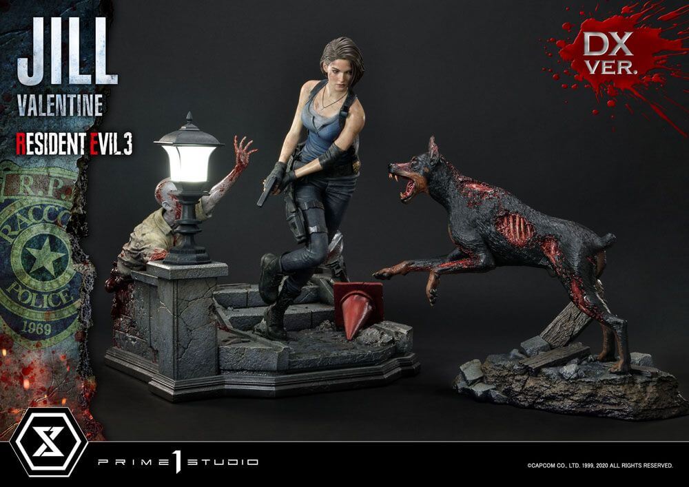 Resident Evil 3 Statue 1/4 Jill Valentine Deluxe Version 50cm - Scale Statue - Prime 1 Studio - Hobby Figures UK