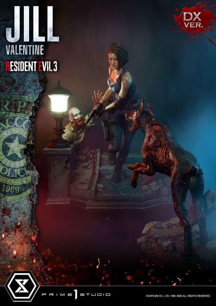 Resident Evil 3 Statue 1/4 Jill Valentine Deluxe Version 50cm - Scale Statue - Prime 1 Studio - Hobby Figures UK