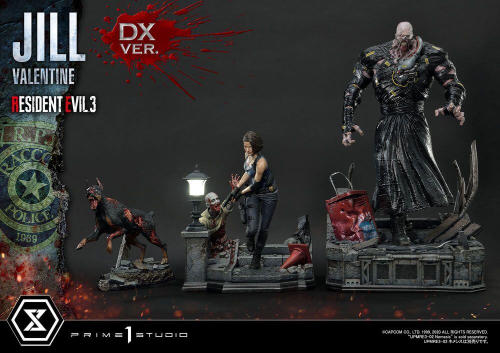 Resident Evil 3 Statue 1/4 Jill Valentine Deluxe Version 50cm - Scale Statue - Prime 1 Studio - Hobby Figures UK