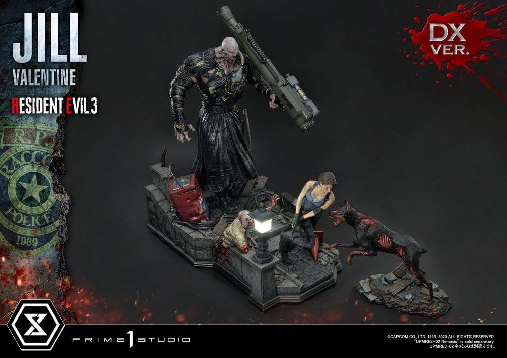 Resident Evil 3 Statue 1/4 Jill Valentine Deluxe Version 50cm - Scale Statue - Prime 1 Studio - Hobby Figures UK