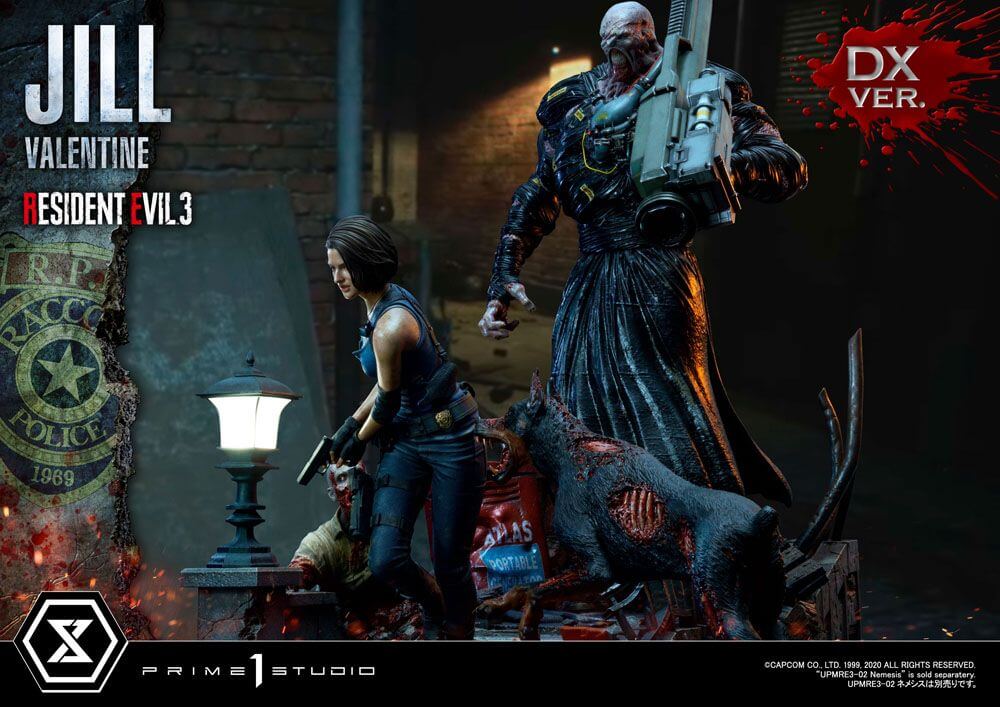 Resident Evil 3 Statue 1/4 Jill Valentine Deluxe Version 50cm - Scale Statue - Prime 1 Studio - Hobby Figures UK