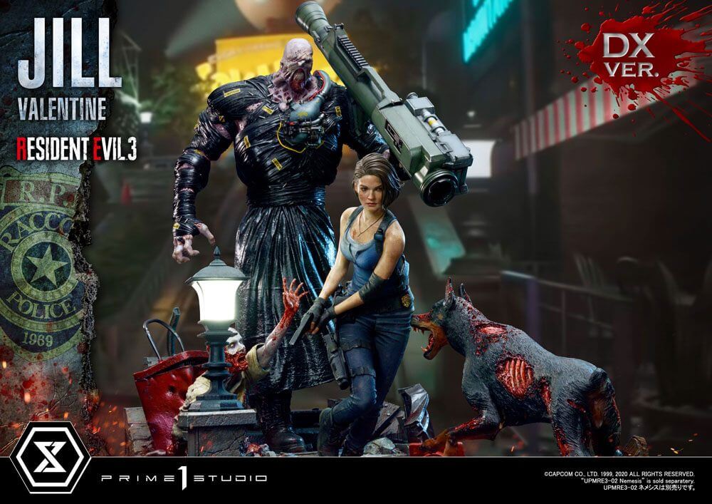 Resident Evil 3 Statue 1/4 Jill Valentine Deluxe Version 50cm - Scale Statue - Prime 1 Studio - Hobby Figures UK