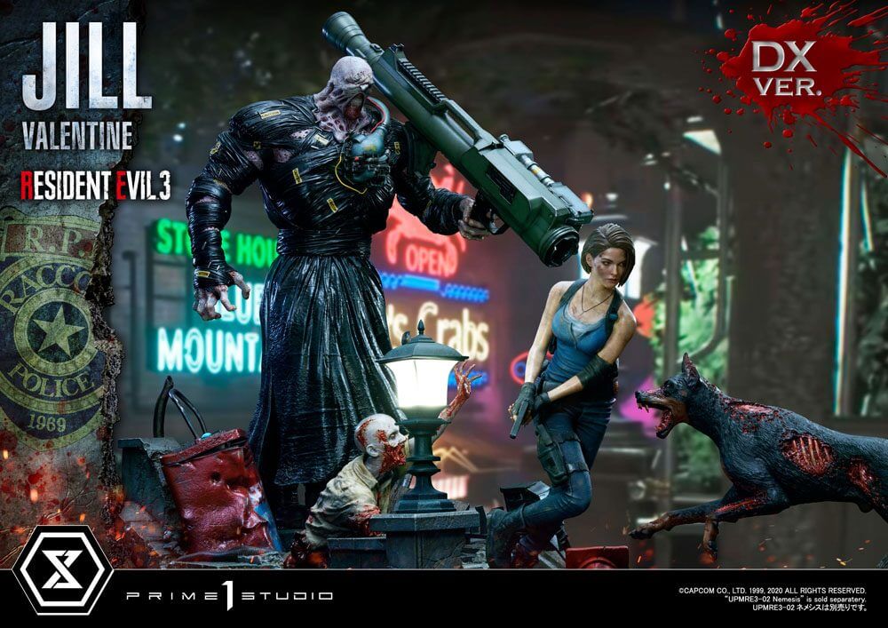 Resident Evil 3 Statue 1/4 Jill Valentine Deluxe Version 50cm - Scale Statue - Prime 1 Studio - Hobby Figures UK