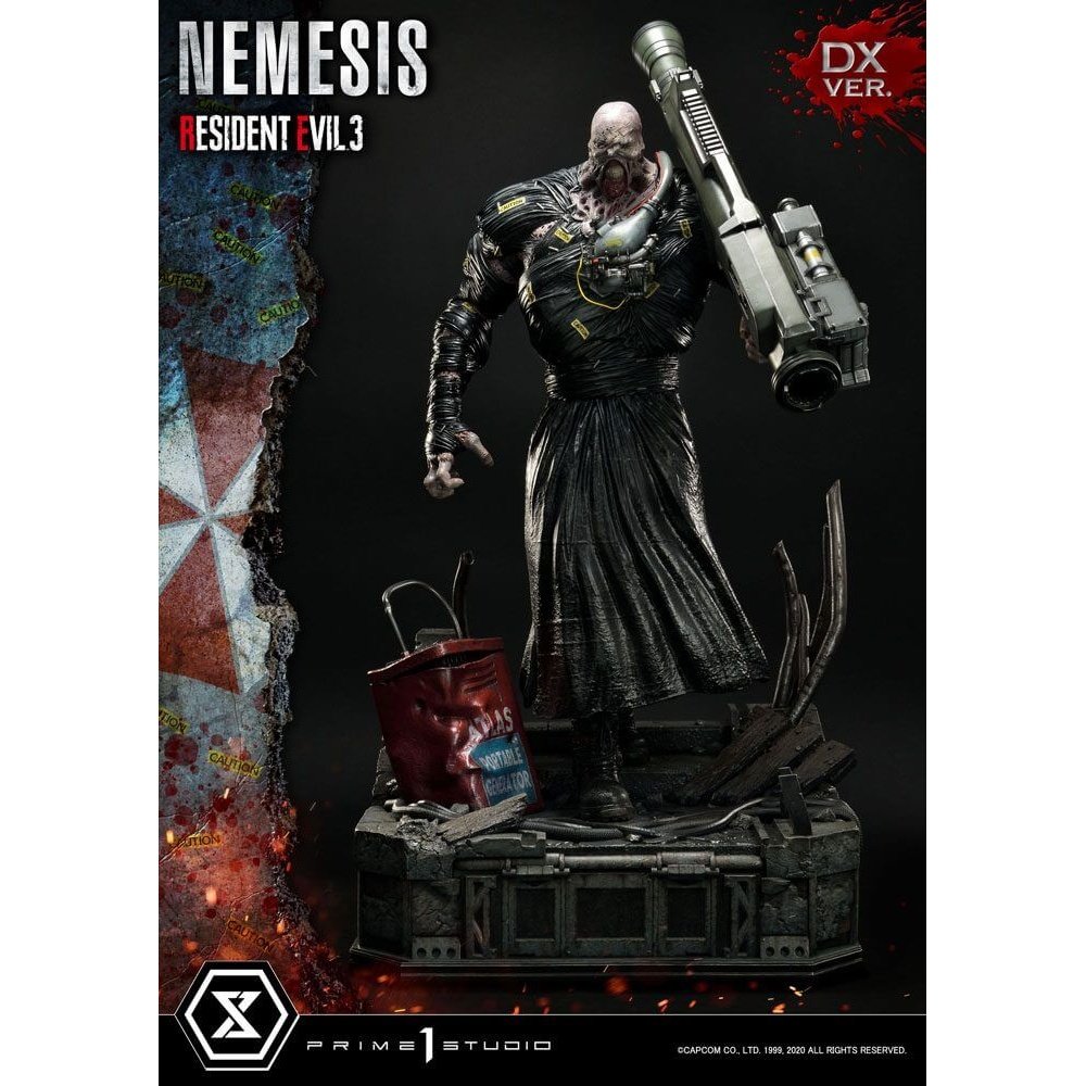 Resident Evil 3 Statue 1/4 Nemesis Deluxe Version 92cm - Scale Statue - Prime 1 Studio - Hobby Figures UK