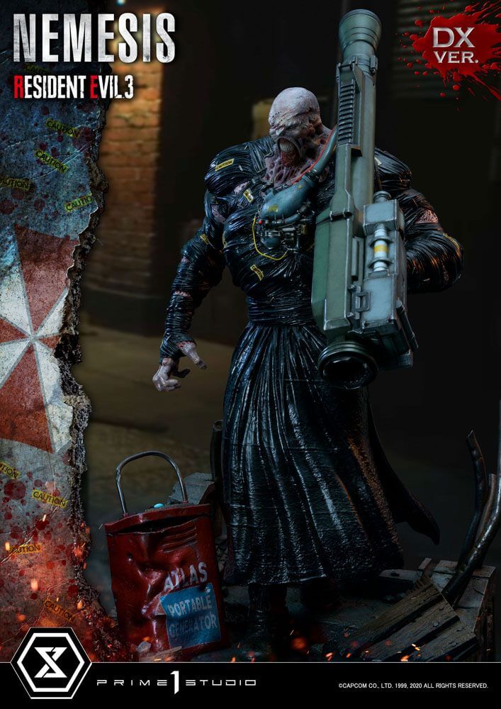 Resident Evil 3 Statue 1/4 Nemesis Deluxe Version 92cm - Scale Statue - Prime 1 Studio - Hobby Figures UK