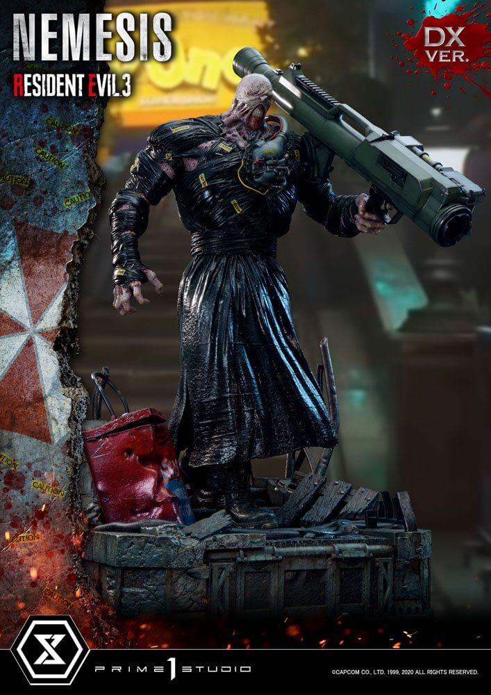 Resident Evil 3 Statue 1/4 Nemesis Deluxe Version 92cm - Scale Statue - Prime 1 Studio - Hobby Figures UK