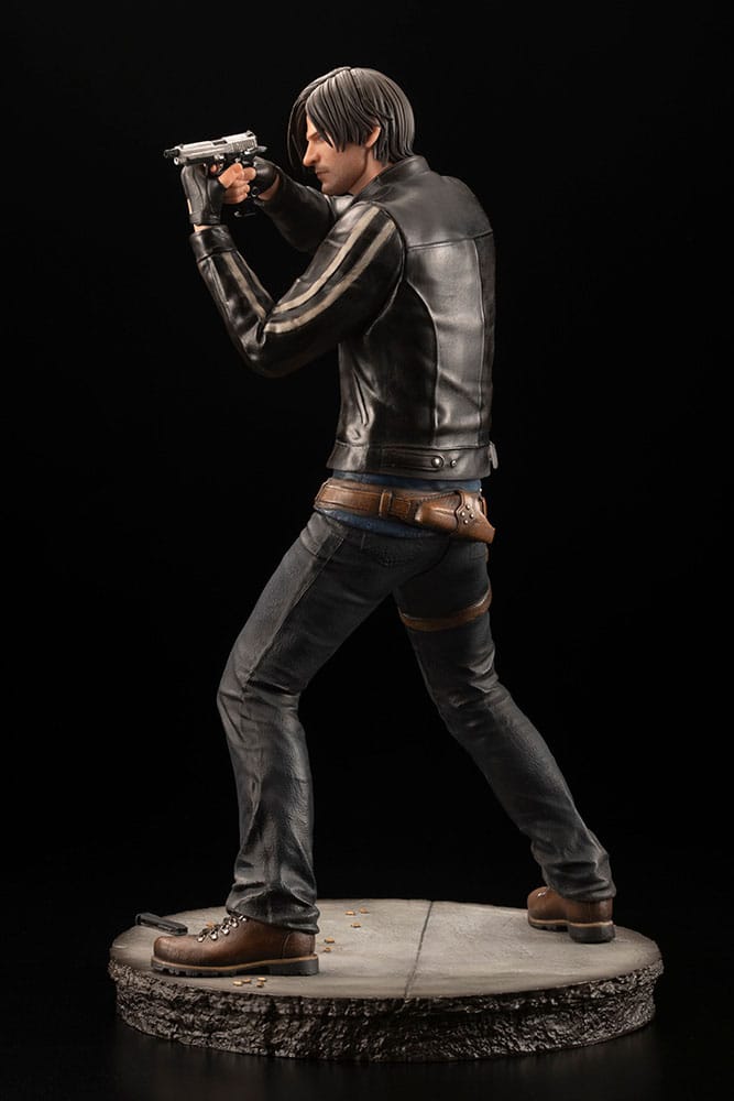 CHUSS Action-Figur Resident Evil 2 Leon Kennedy Action-Figuren 13,8-Zoll-Bild Manga Dekoration Handgefertigte Geschenke Collectibles 35CM 06.01 - Kinder Geschenke