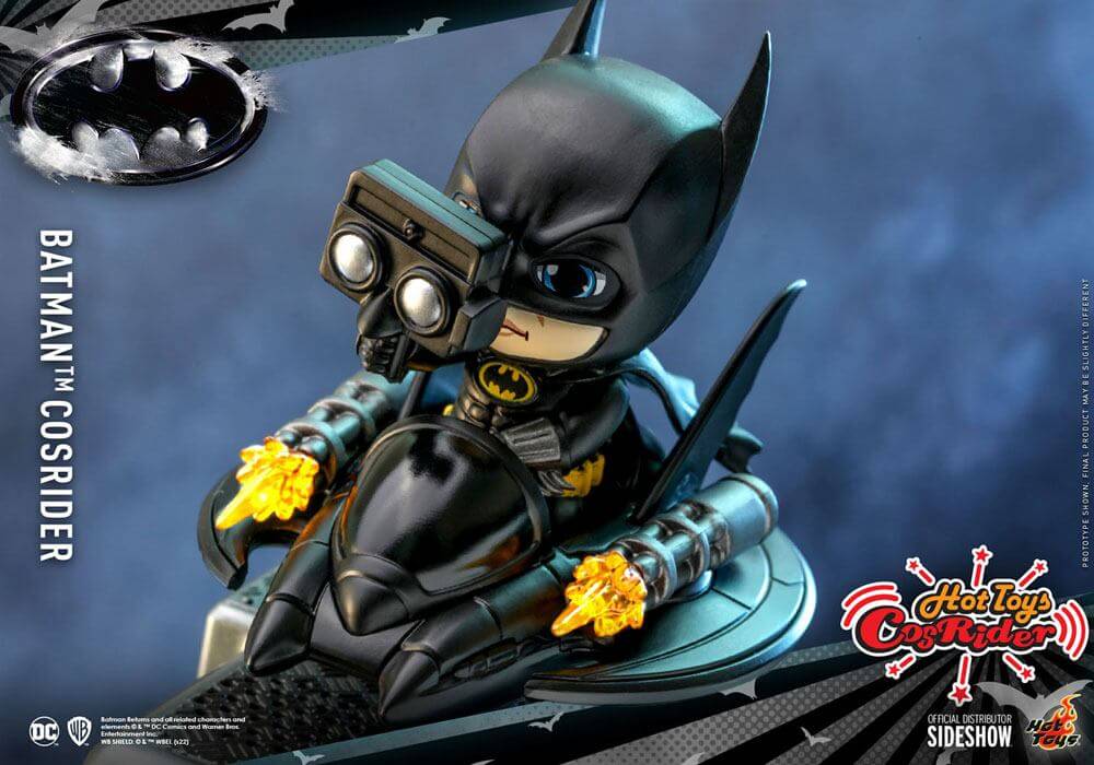 Batman Returns CosRider Mini Figure with Sound & Light Up Batman 13cm - Mini Figures - Hot Toys - Hobby Figures UK