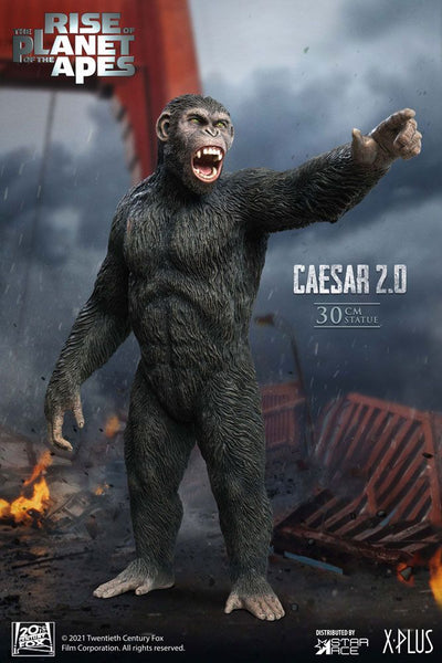 Rise of the Planet of the Apes Statue Caesar 2.0 30cm - Scale Statue - Star Ace - Hobby Figures UK