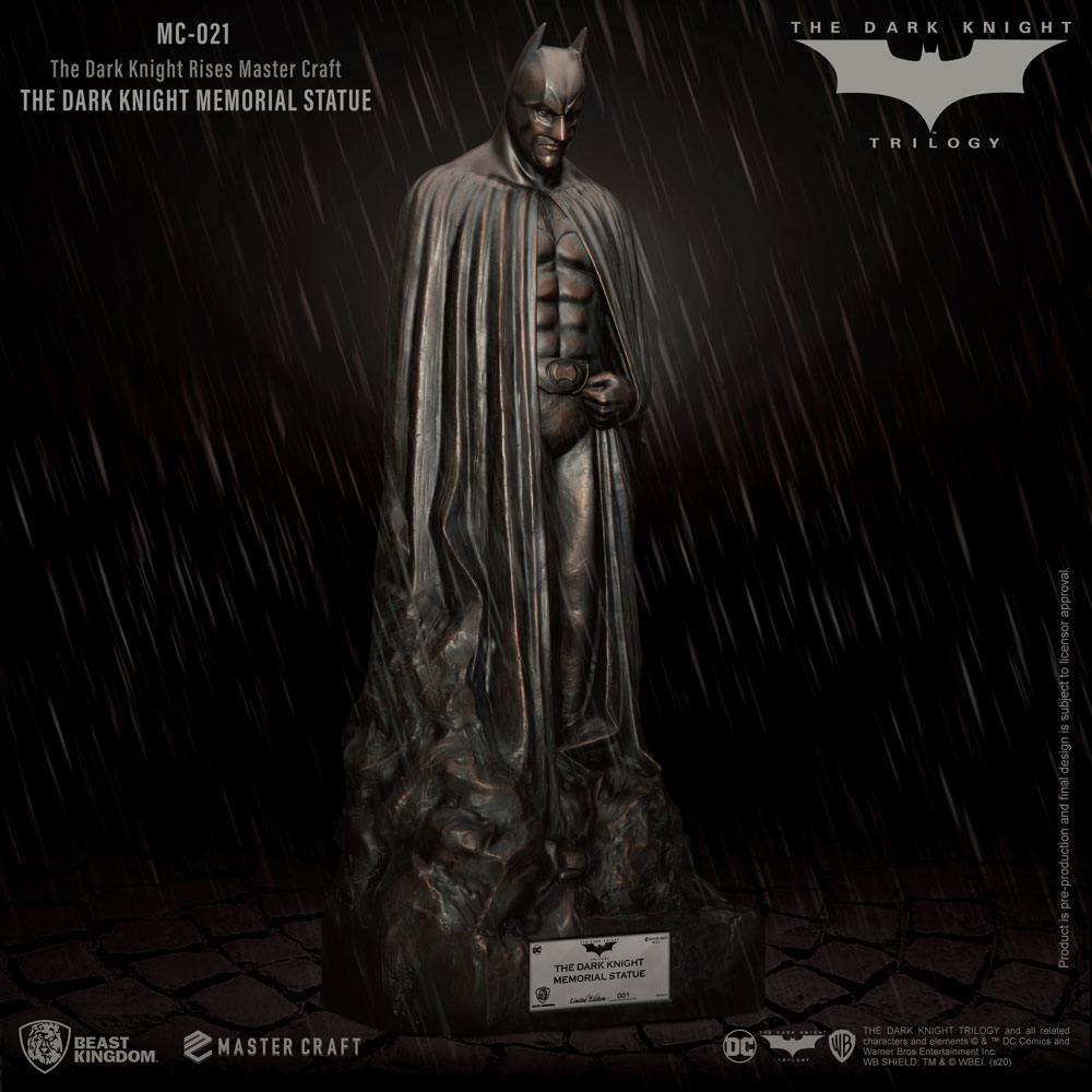 The Dark Knight Rises Master Craft Statue The Dark Knight Memorial Batman 45cm - Scale Statue - Beast Kingdom Toys - Hobby Figures UK