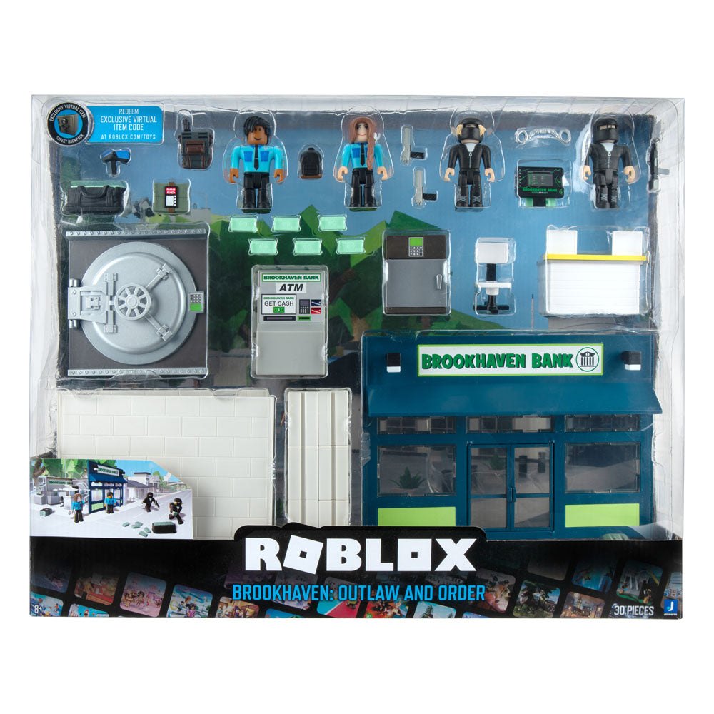 Roblox Action Figures Deluxe Playset Brookhaven: Outlaw and Order - Action Figures - Jazwares - Hobby Figures UK