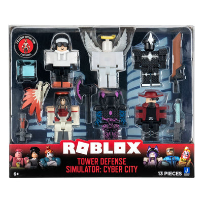 Roblox Action Figures Multipack Tower Defense Simulator: Cyber City - Action Figures - Jazwares - Hobby Figures UK