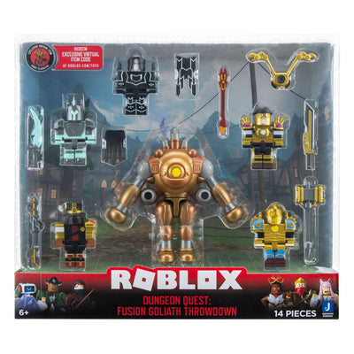 Roblox Action Figures Playset Dungeon Quest: Fusion Goliath Throwdown - Action Figures - Jazwares - Hobby Figures UK