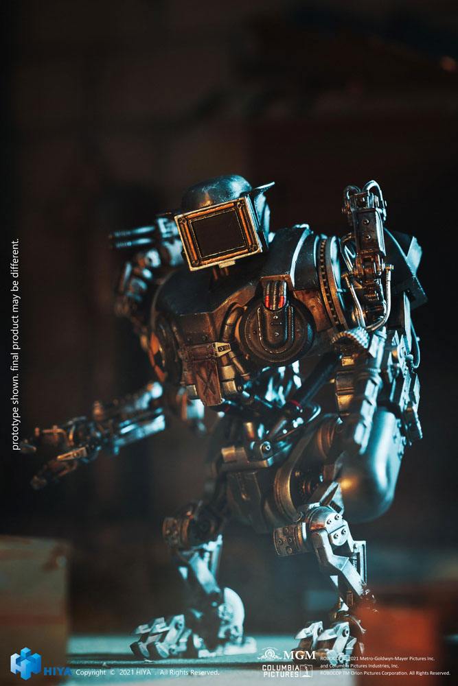 Robocop 2 Exquisite Mini Action Figure 1/18 Battle Damage RoboCain 14cm - Action Figures - Hiya Toys - Hobby Figures UK