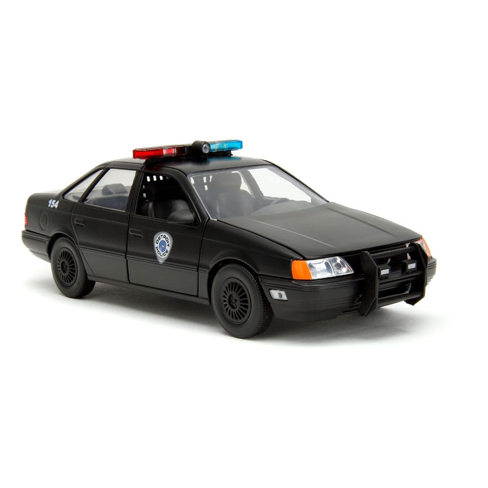 Robocop Hollywood Rides Diecast Model 1/24 1986 Ford Taurus with Robocop Figure - Action Figures - Jada Toys - Hobby Figures UK