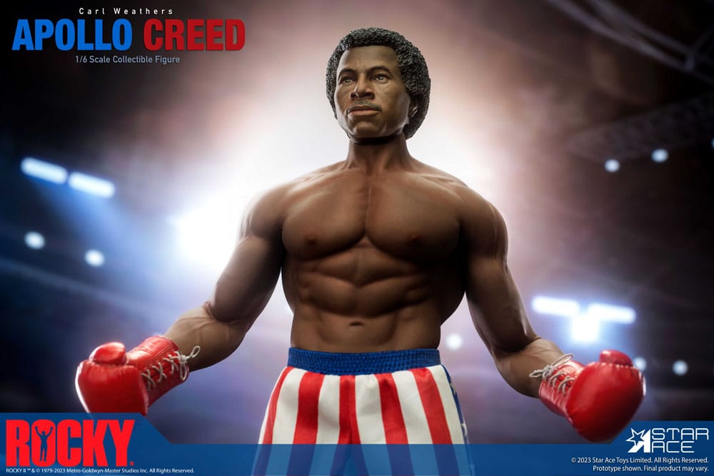 Rocky Statue 1/6 Apollo Creed Deluxe Version 36cm - Scale Statue - Star Ace Toys - Hobby Figures UK