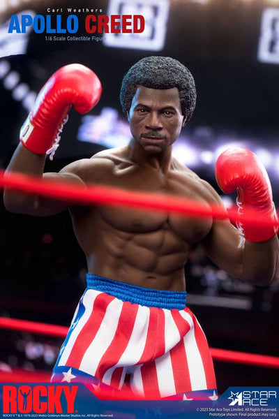 Rocky Statue 1/6 Apollo Creed Deluxe Version 36cm - Scale Statue - Star Ace Toys - Hobby Figures UK