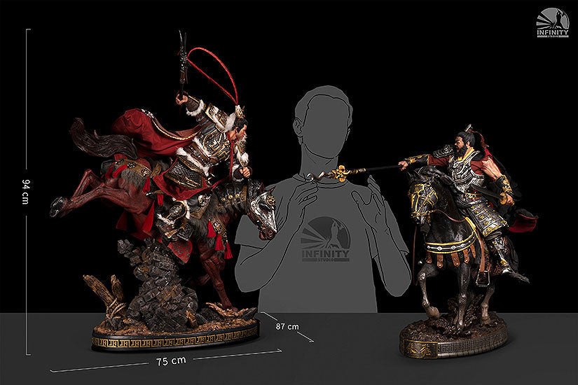 Romance of the Three Kingdoms PVC Statue 1/4 Three Kingdoms Generals - Lu Bu 95cm - Scale Statue - Infinity Studio - Hobby Figures UK