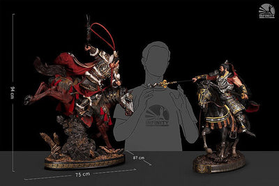Romance of the Three Kingdoms PVC Statue 1/4 Three Kingdoms Generals - Lu Bu 95cm - Scale Statue - Infinity Studio - Hobby Figures UK